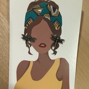 Dragonfly Stud Earrings